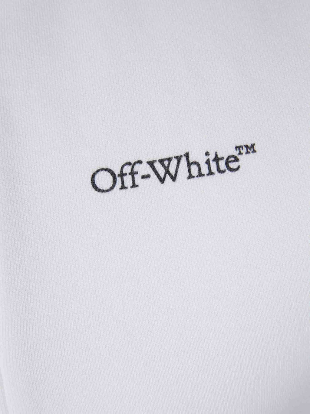 Оригінальна Cropped Zip-Up Sweatshirt Off-white – збільшений вид