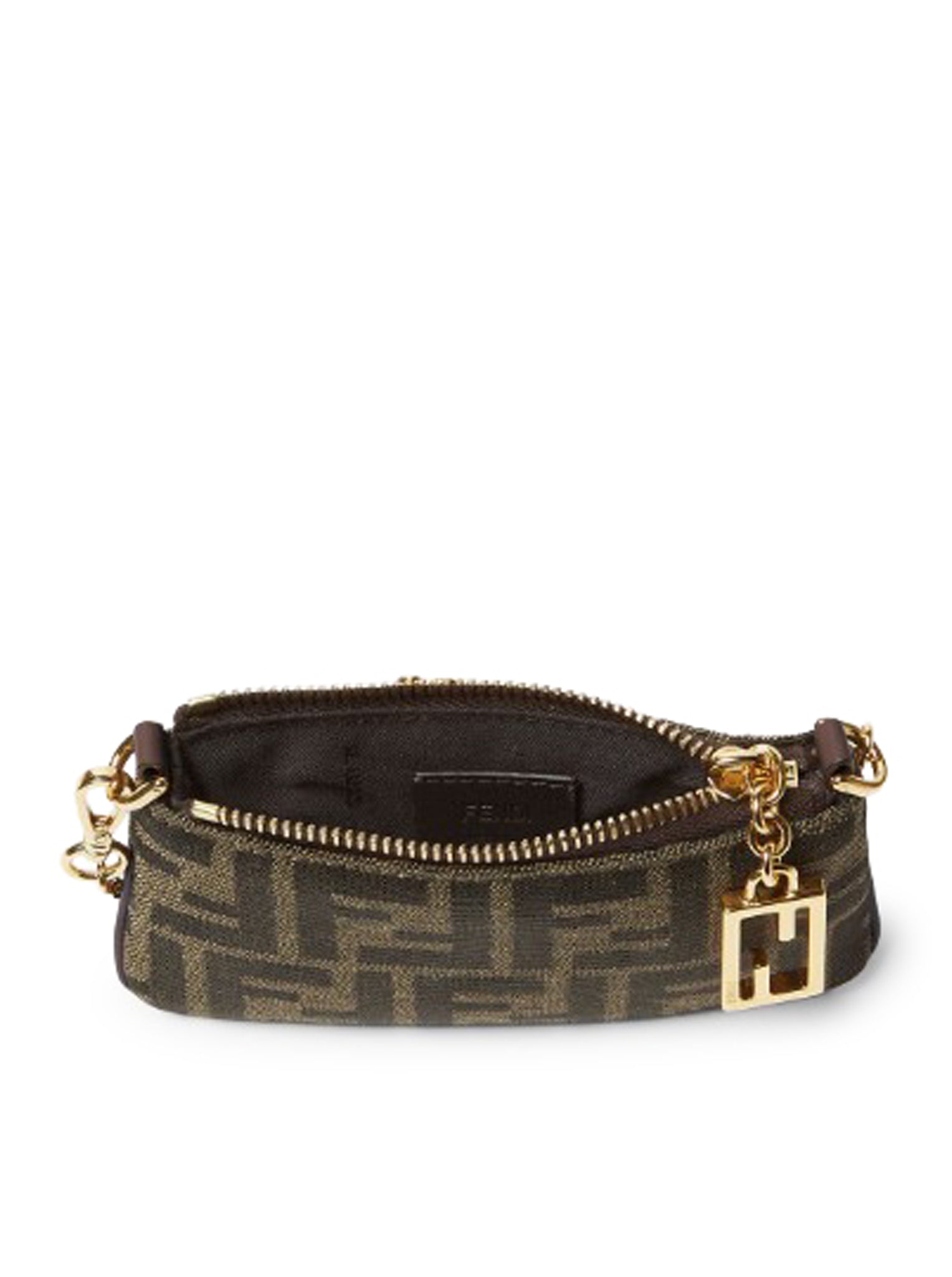 Baguette Mini Pouch In Jacquard Ff Fendi – Гарантія оригінальності – збільшений вид