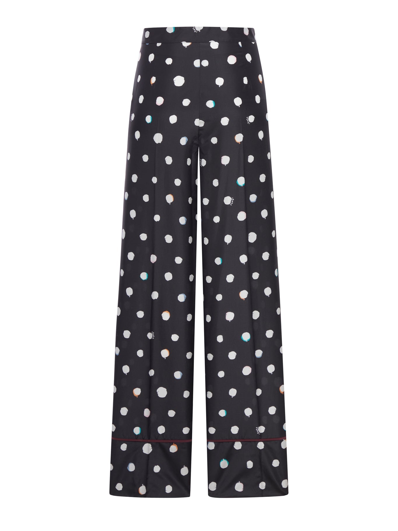 Polka Dot Moth Trousers Fendi – Гарантія оригінальності – вид ззаду