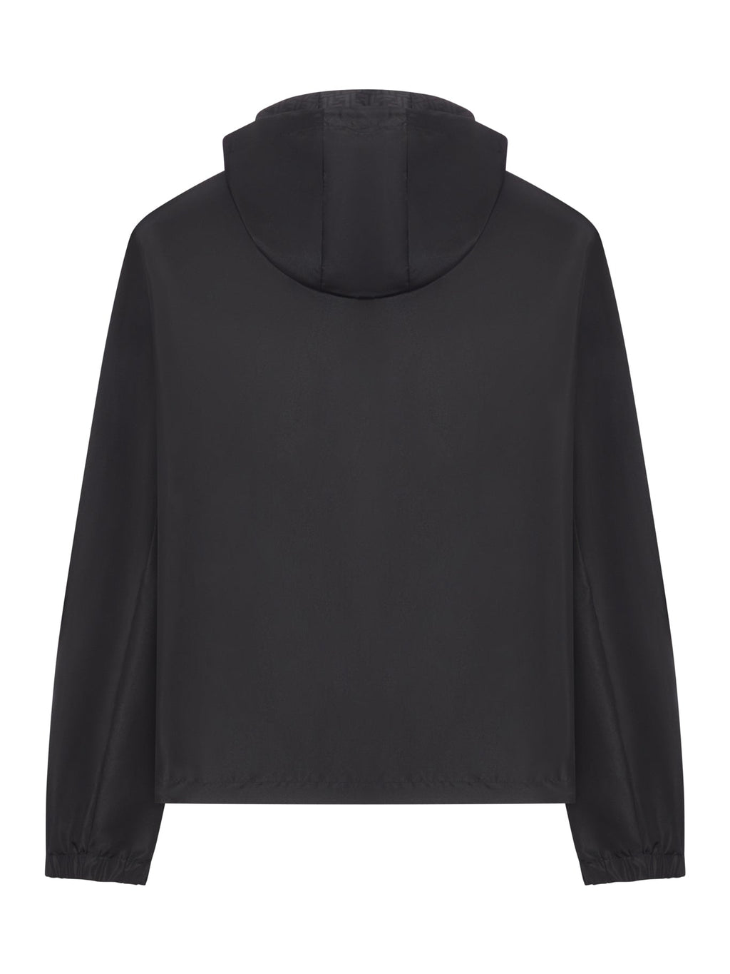 Оригінальна Black Technical Fabric Jacket Fendi – вид ззаду
