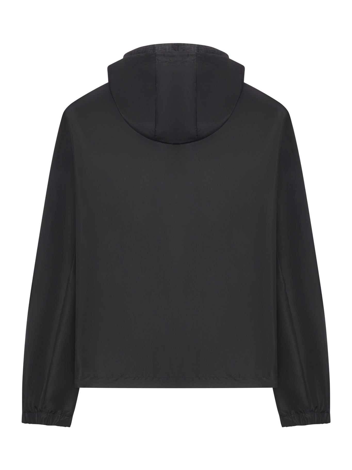 Оригінальна Black Technical Fabric Jacket Fendi – вид ззаду