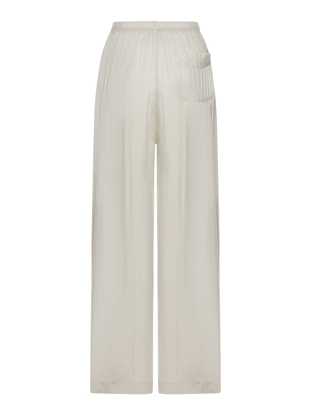 Оригінальна Wide Leg Pyjama Pants Balenciaga – вид ззаду
