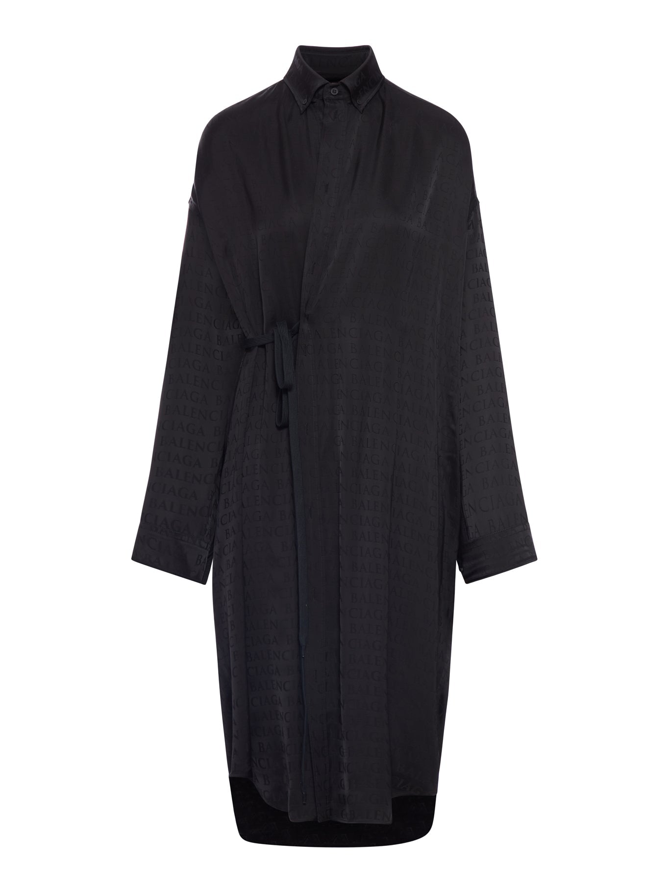 Cocoon Wrap Dress Balenciaga оригінал – Купити в Україні – боковий вид