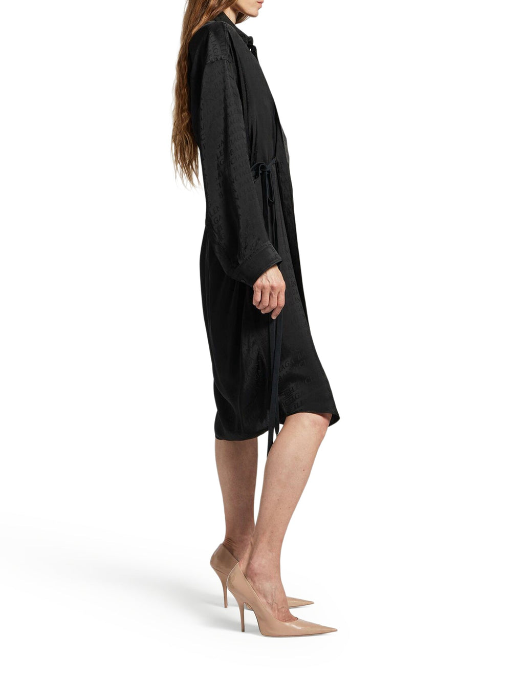 Cocoon Wrap Dress Balenciaga оригінал – Купити в Україні – збільшений вид