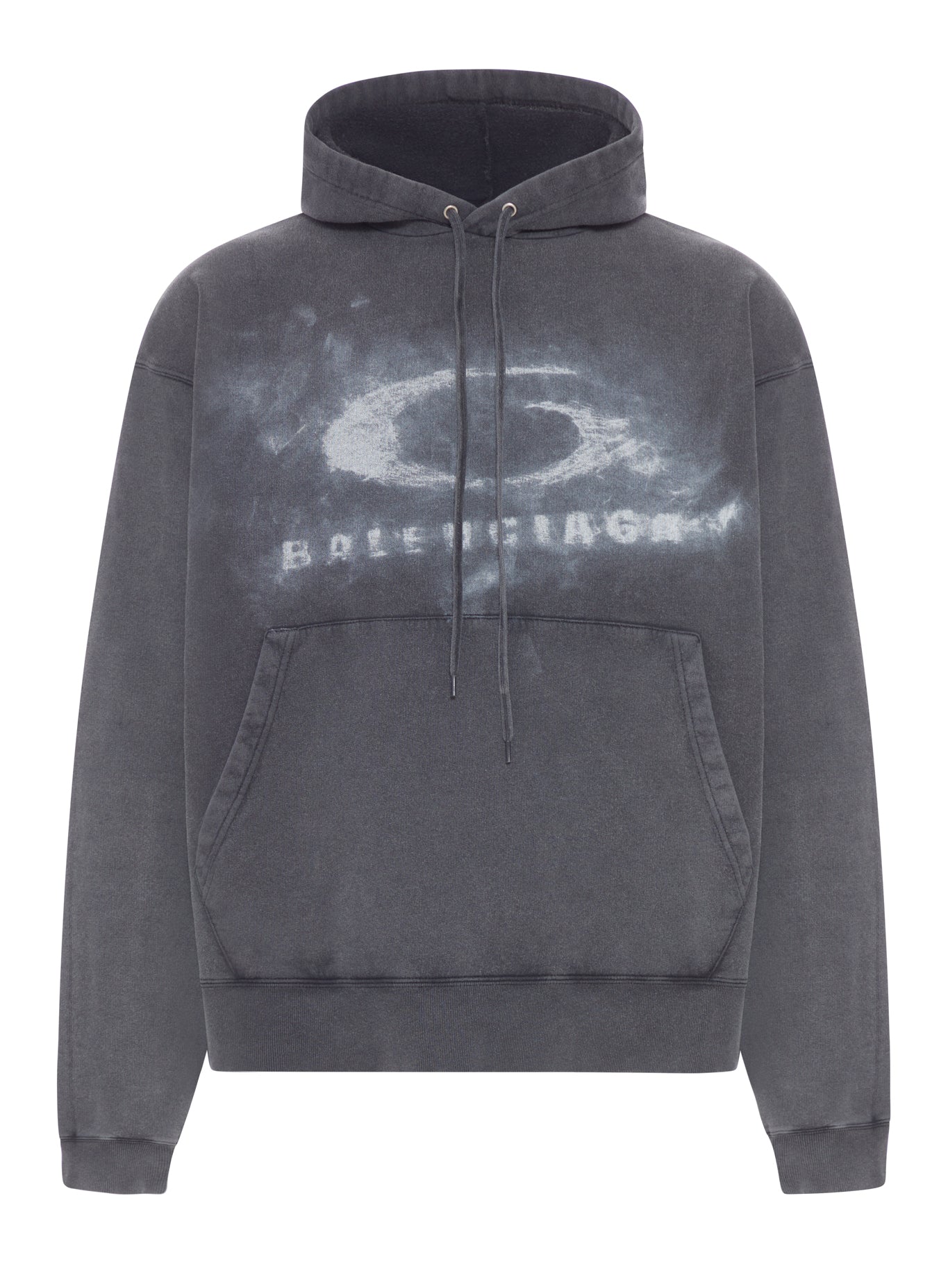 Crayon Loop Logo Hoodie Balenciaga оригінал – Купити в Україні – боковий вид
