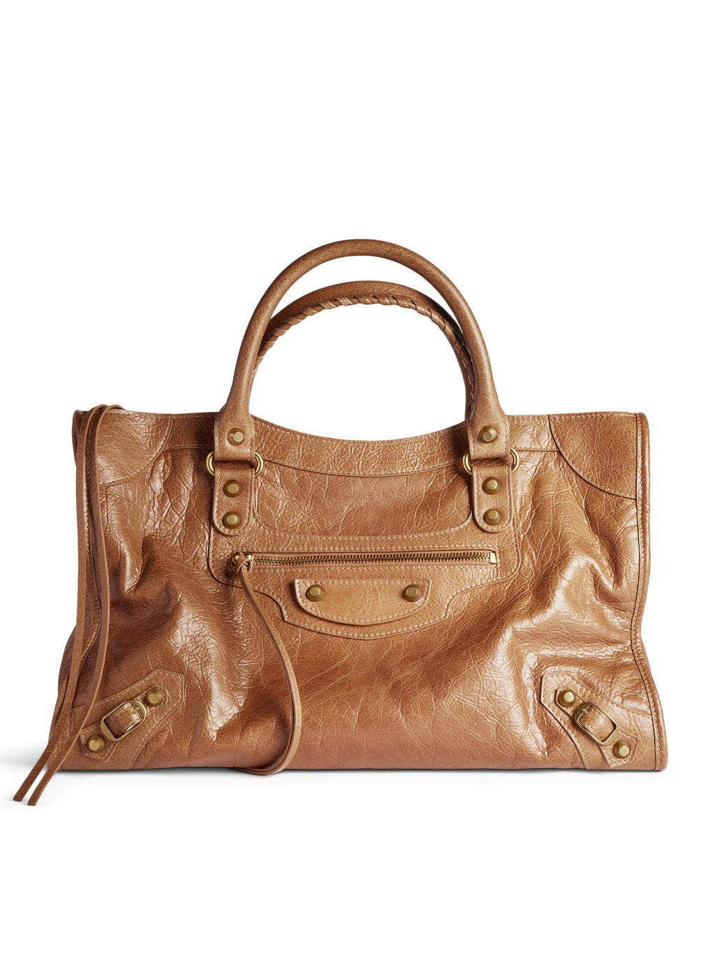Оригінальна Le City Medium Leather Bag Balenciaga – боковий вид