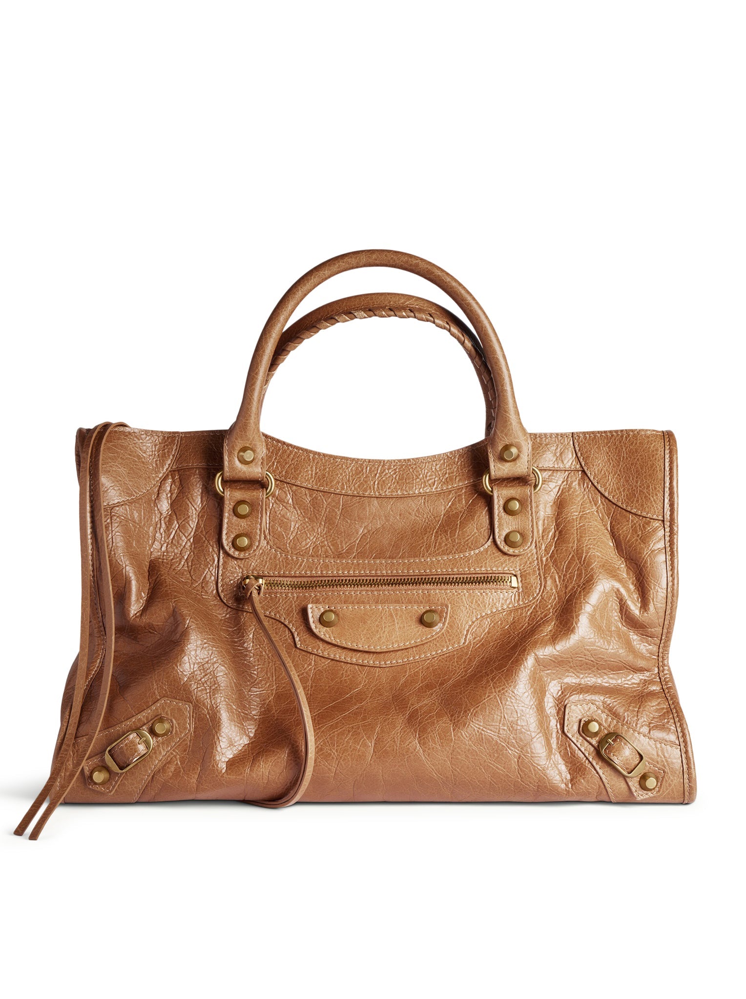 Оригінальна Le City Medium Leather Bag Balenciaga – боковий вид