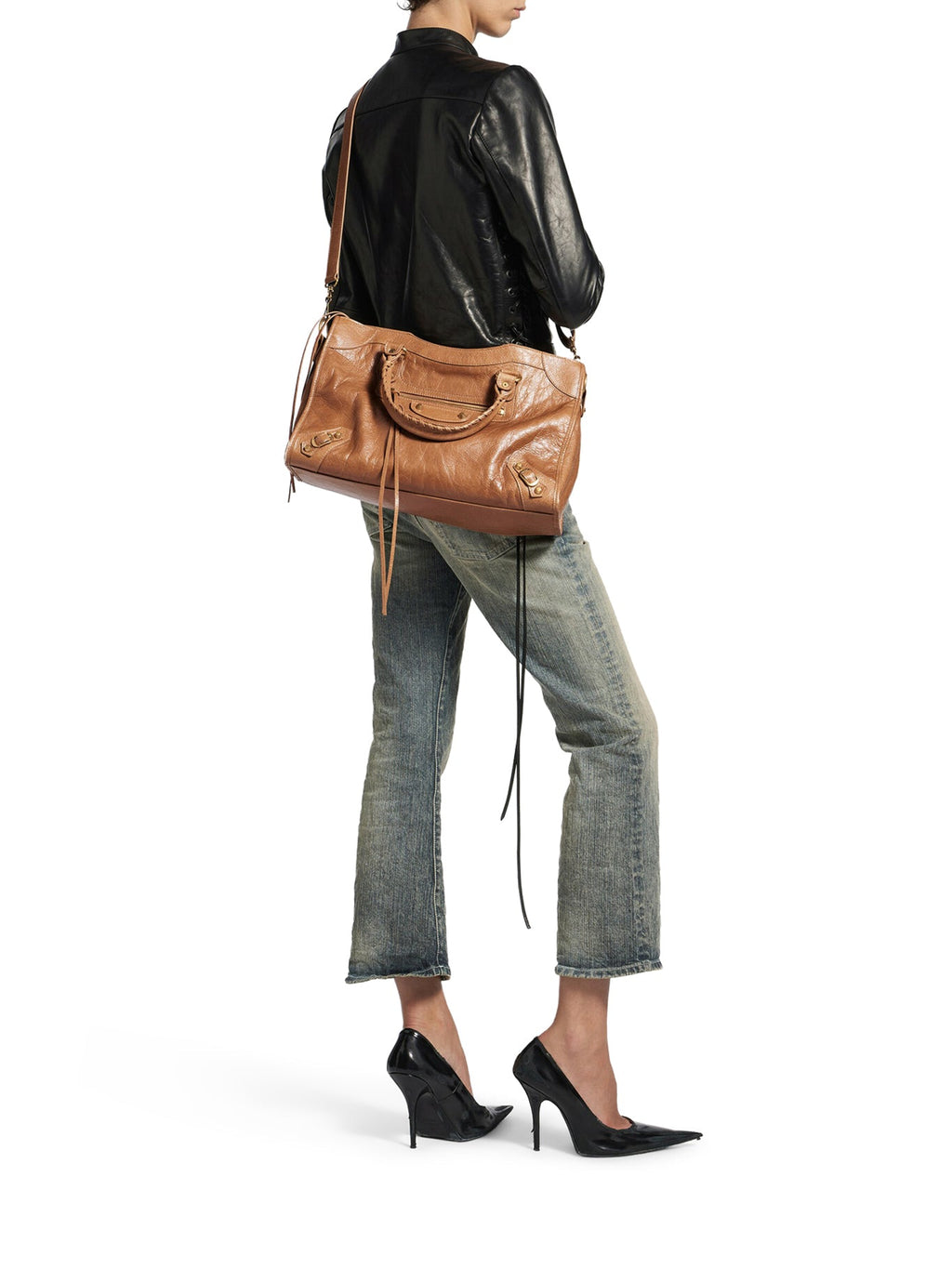 Оригінальна Le City Medium Leather Bag Balenciaga – детальний вид