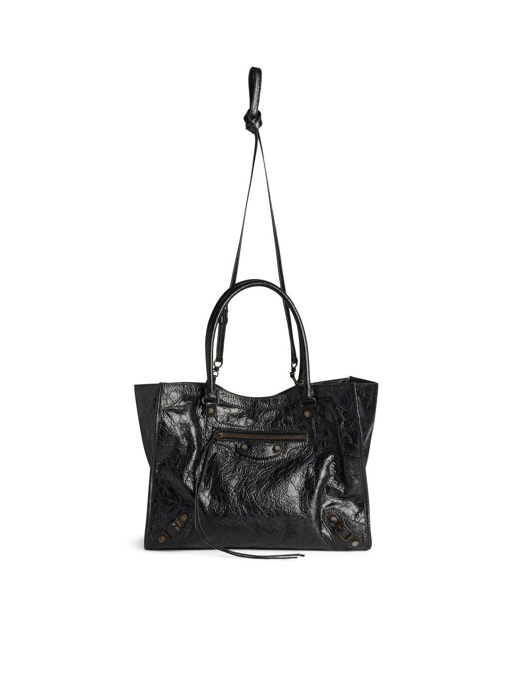 Le City Small Tote Bag In Black Balenciaga оригінал – Купити в Україні – збільшений вид