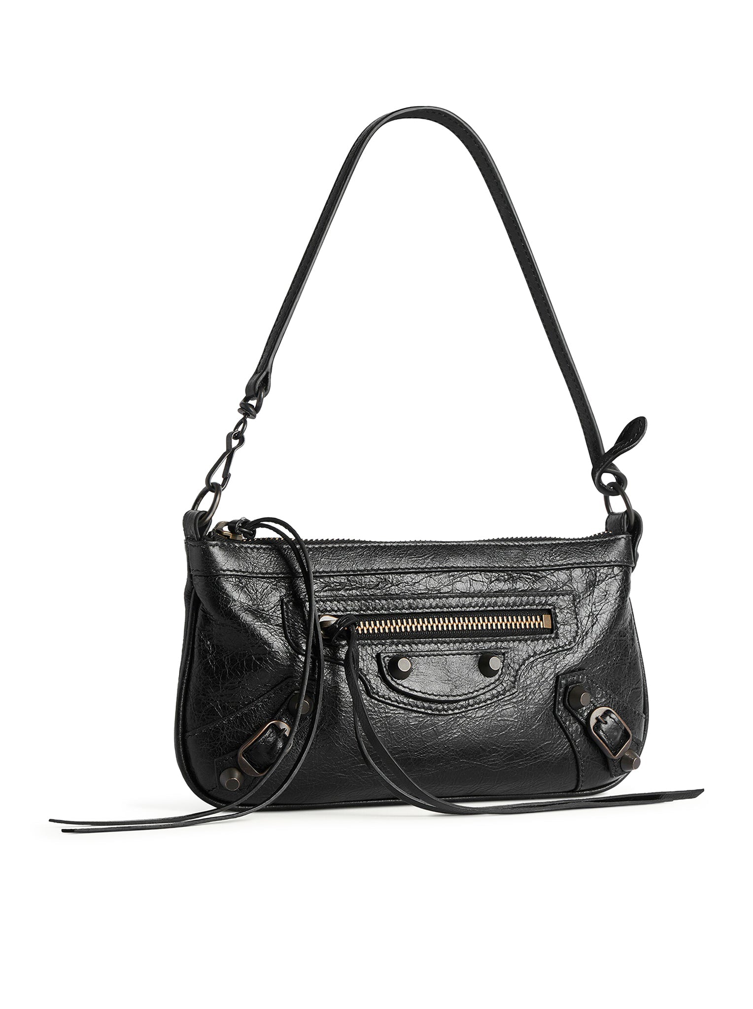 Оригінальна Le City Clutch With Shoulder Strap In Arena Lambskin Balenciaga – вид 6