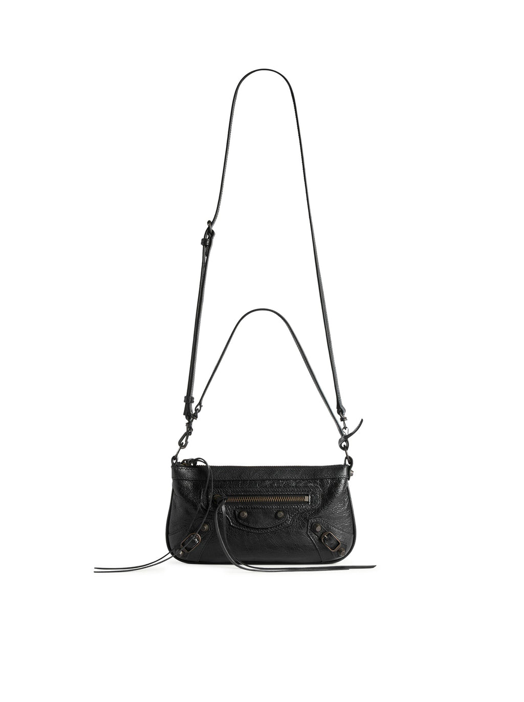 Оригінальна Le City Clutch With Shoulder Strap In Arena Lambskin Balenciaga – вид 8