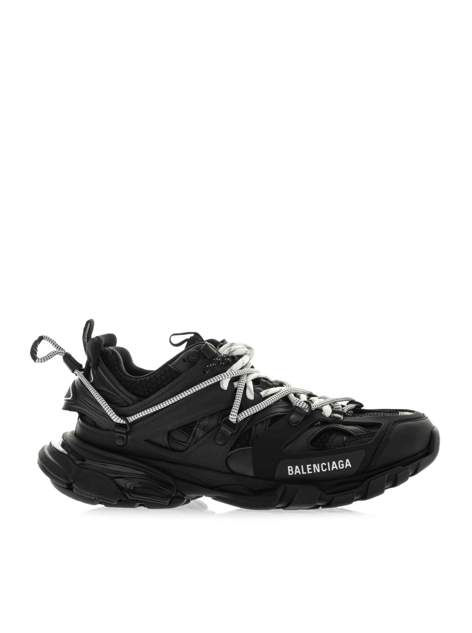 Men`s Trail Laces Track Sneaker In Black Balenciaga – Гарантія оригінальності – боковий вид