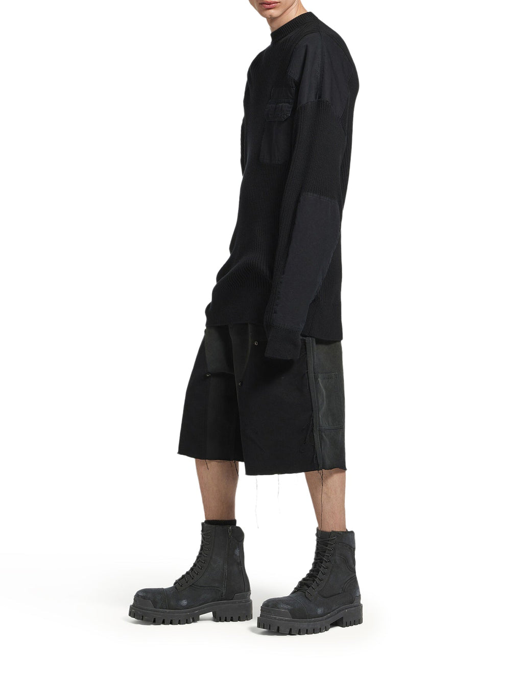 Оригінальна Combat Strike Boots Balenciaga – детальний вид