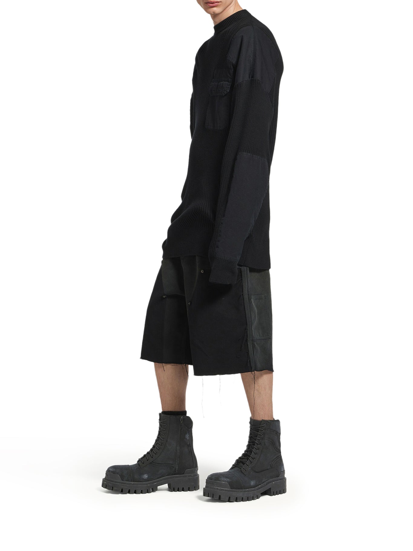 Оригінальна Combat Strike Boots Balenciaga – детальний вид