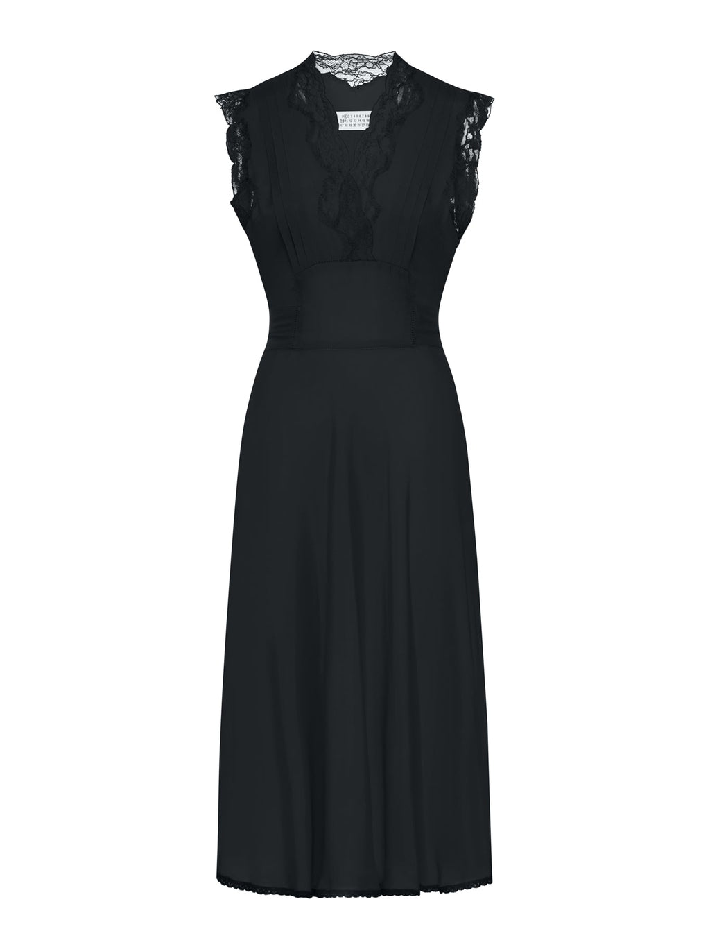 Silk MIDI Dress Maison margiela – Гарантія оригінальності – боковий вид