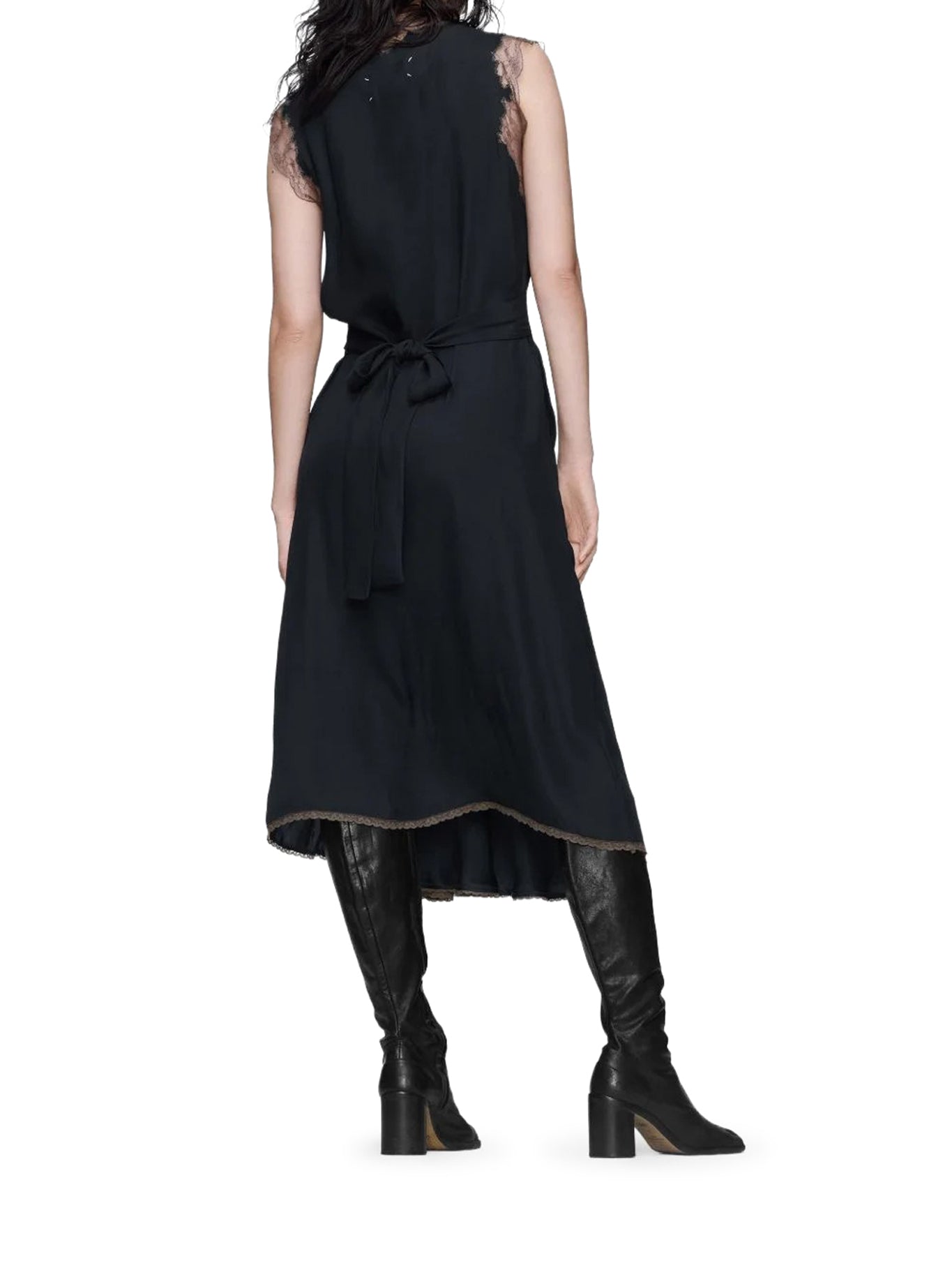 Silk MIDI Dress Maison margiela – Гарантія оригінальності – детальний вид
