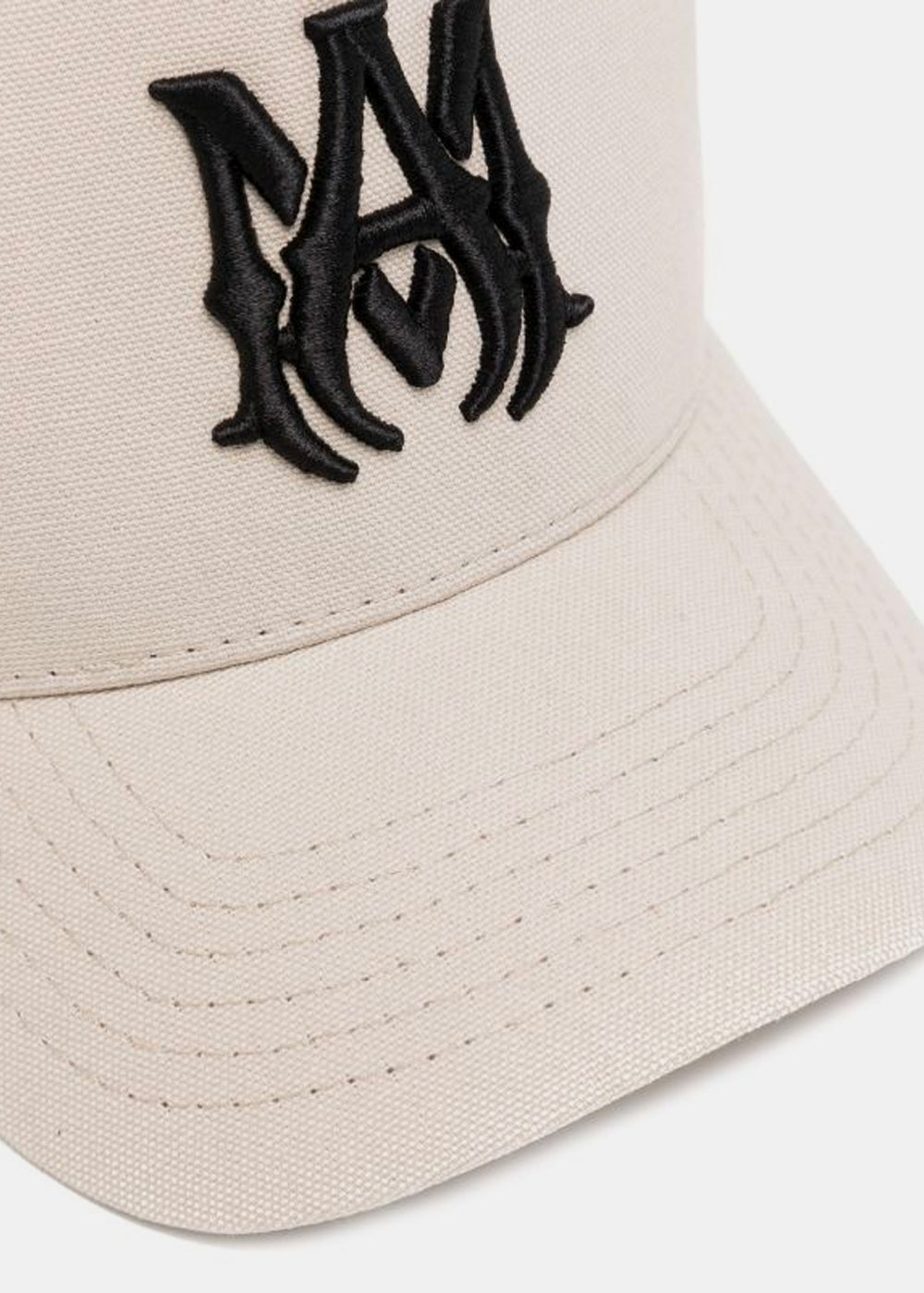 Оригінальна Beige Ma Embroidered Hat Amiri – вид ззаду