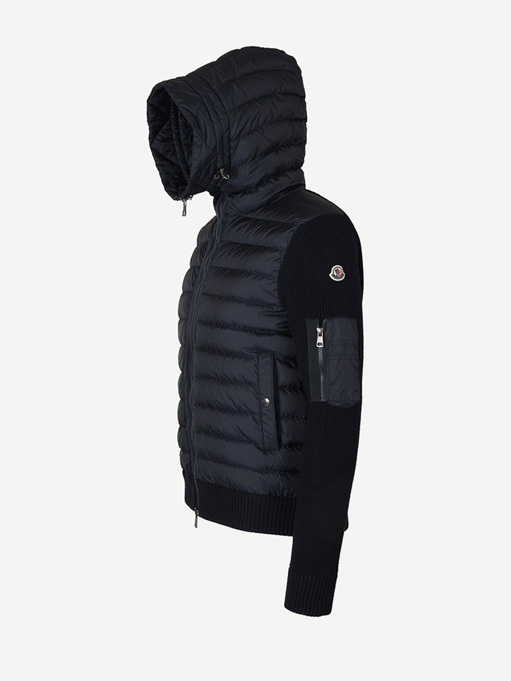 Tricot Logo Cardigan Moncler оригінал – Купити в Україні – вид ззаду