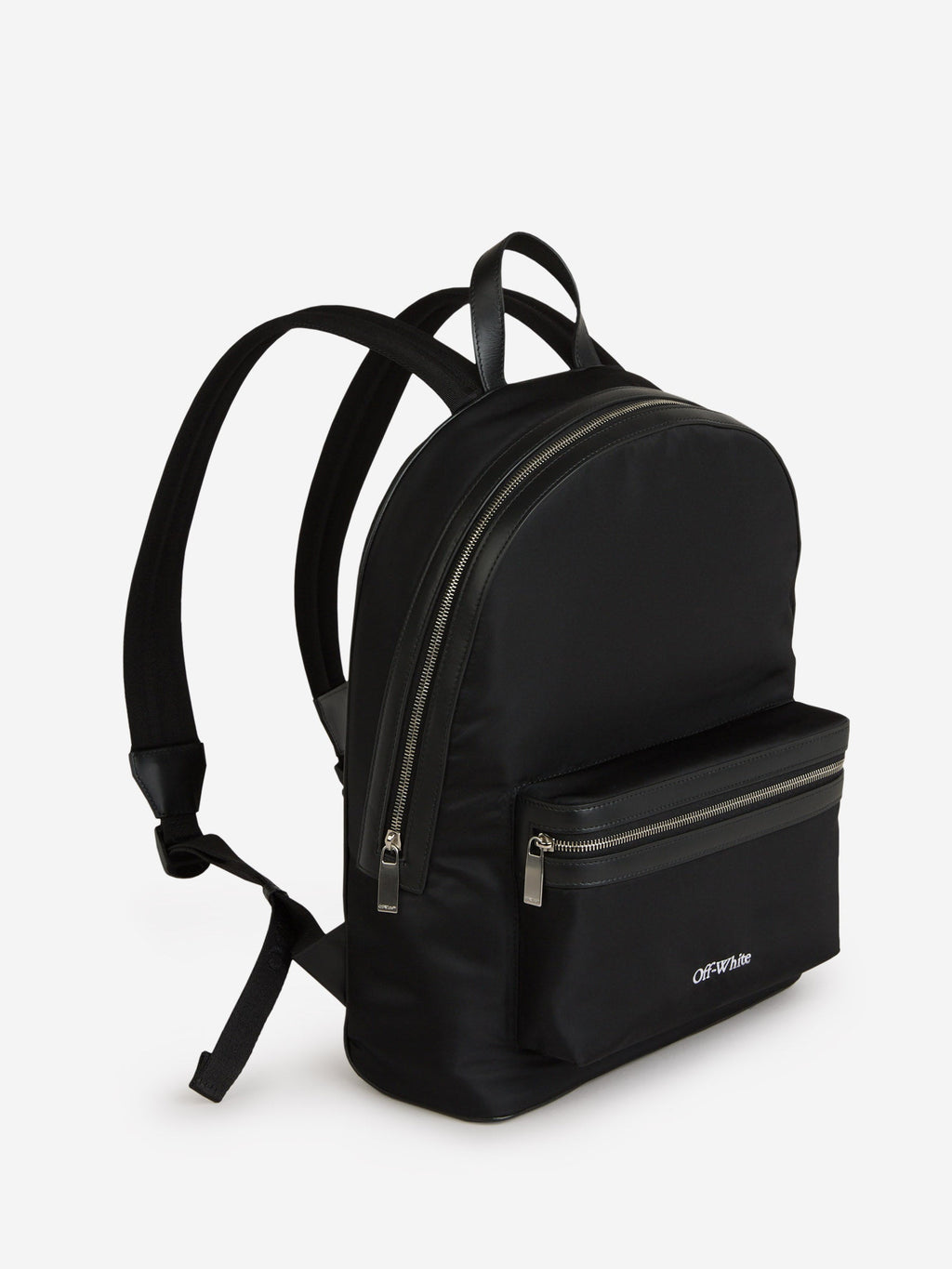 Embroidered Logo Backpack Off-white – Гарантія оригінальності – вид ззаду