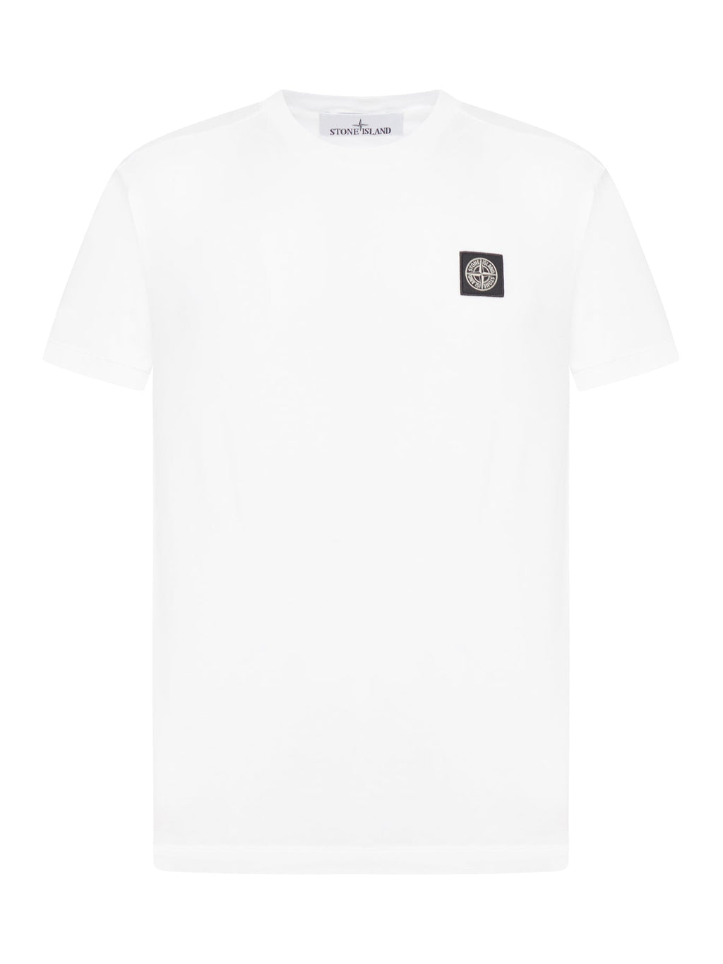 Short-Sleeve T-Shirt With Compass Patch Stone island оригінал – Купити в Україні – боковий вид
