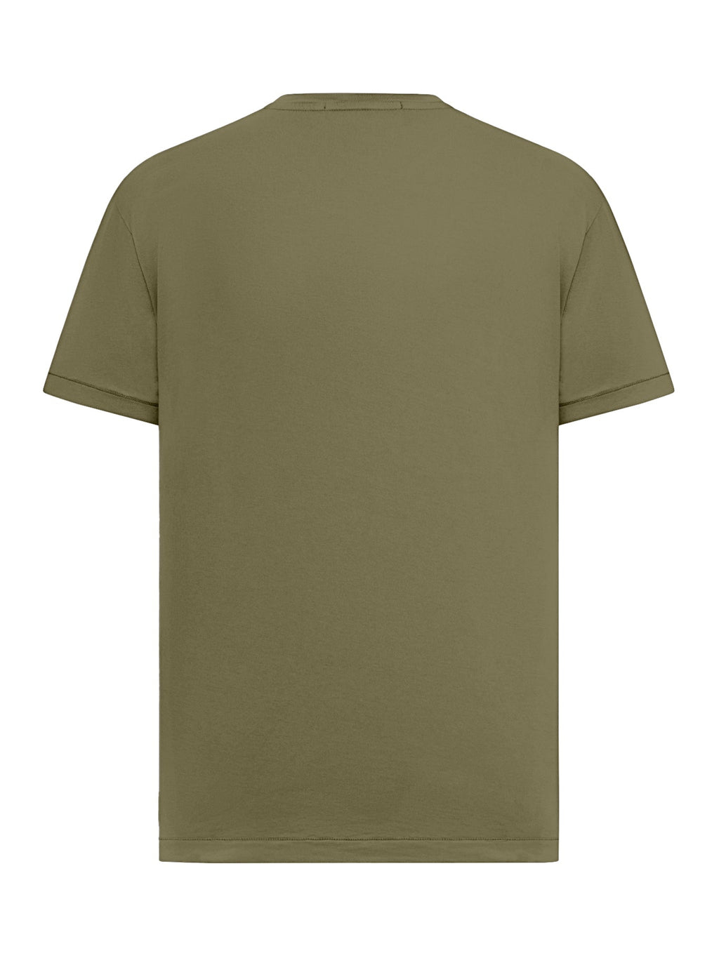 Short-Sleeve T-Shirt With Compass Patch Black Stone island оригінал – Купити в Україні – вид ззаду