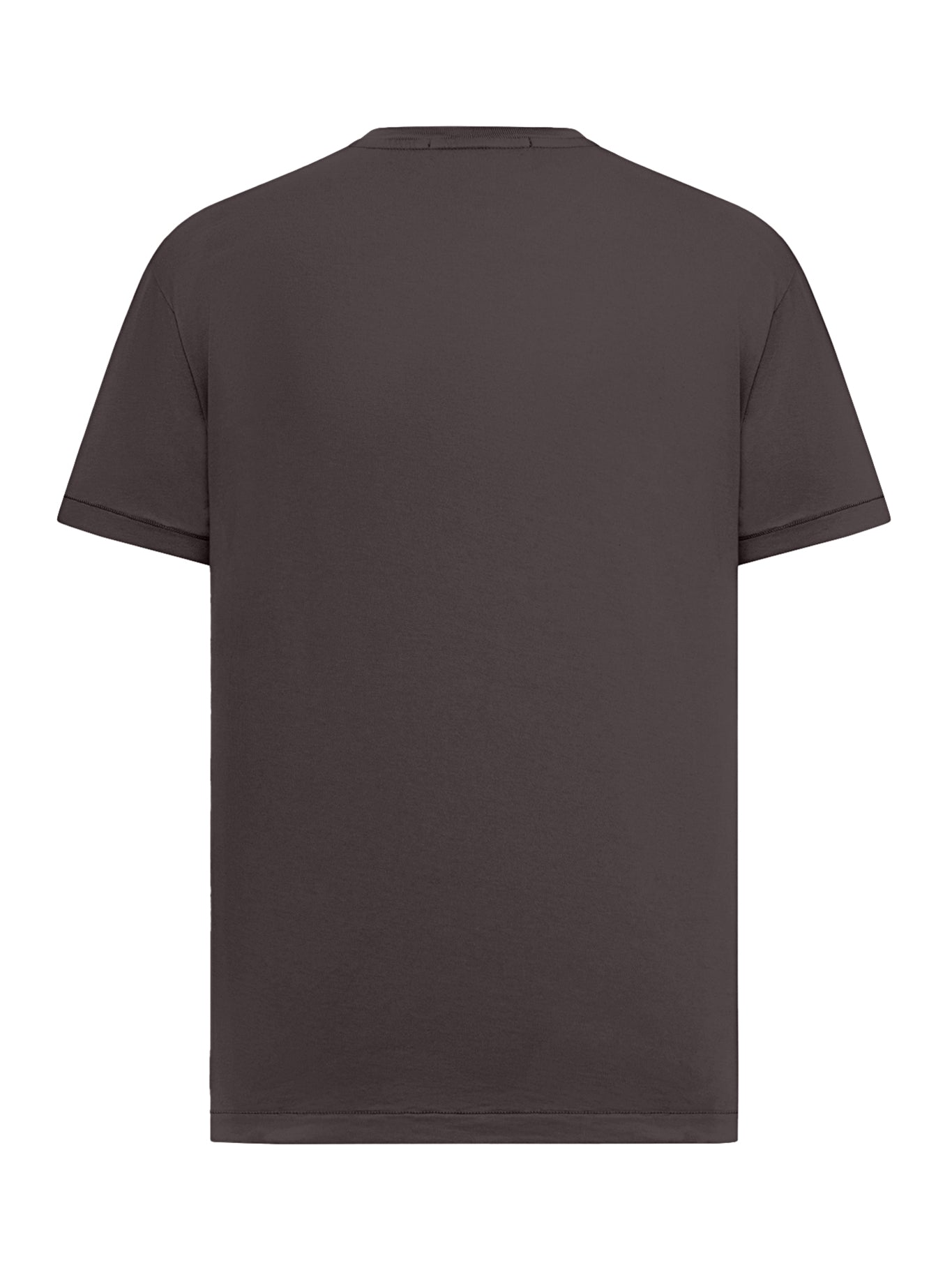 Short-Sleeve T-Shirt With Compass Patch Black Stone island оригінал – Купити в Україні – вид ззаду