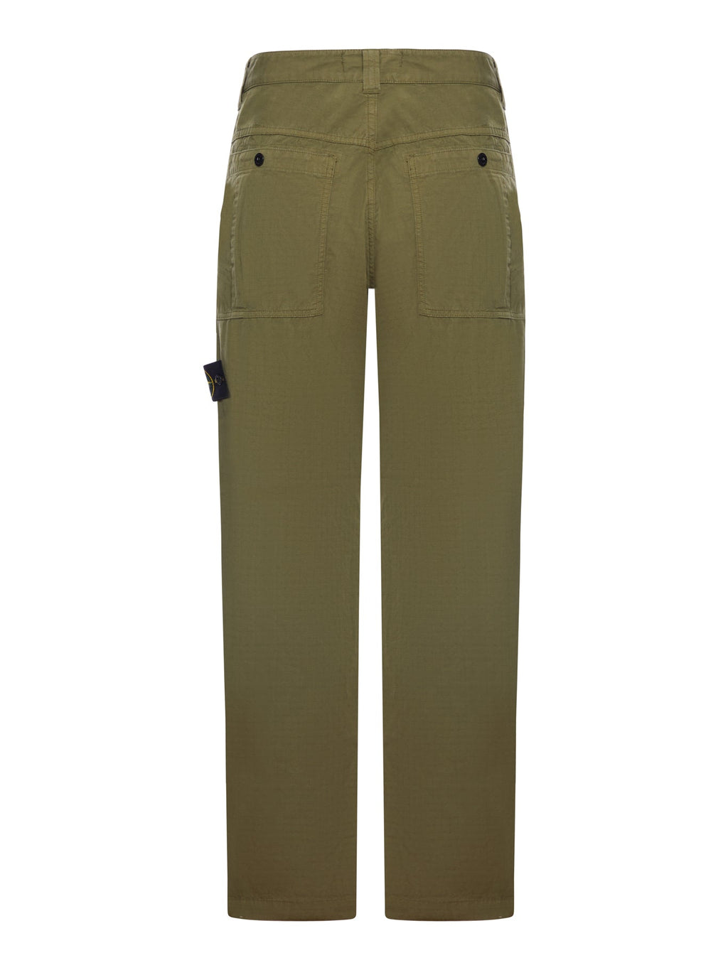 Cotton Trousers With Logo Stone island оригінал – Купити в Україні – вид ззаду
