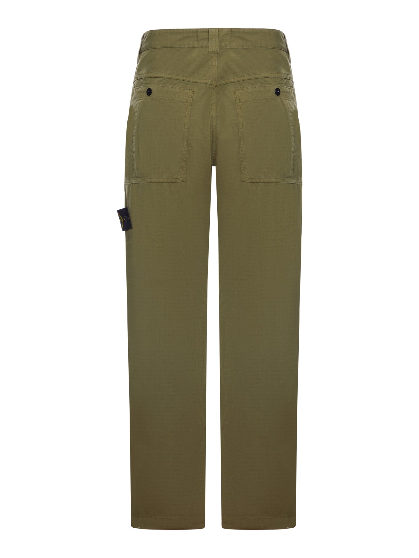 Cotton Trousers With Logo Stone island оригінал – Купити в Україні – вид ззаду