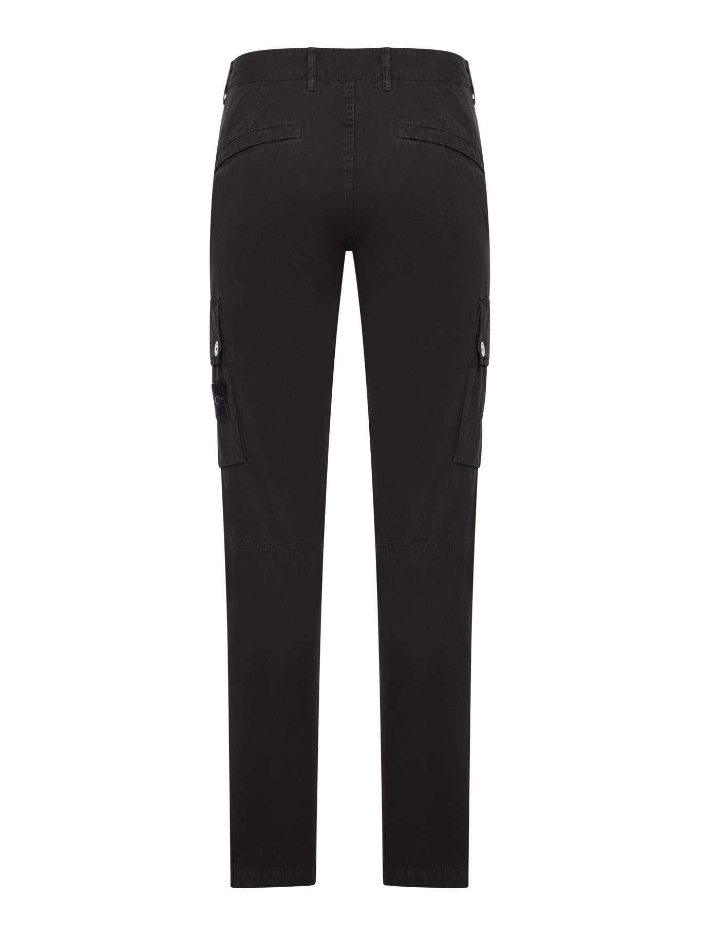 Cotton Trousers With Compass Logo Stone island – Гарантія оригінальності – вид ззаду