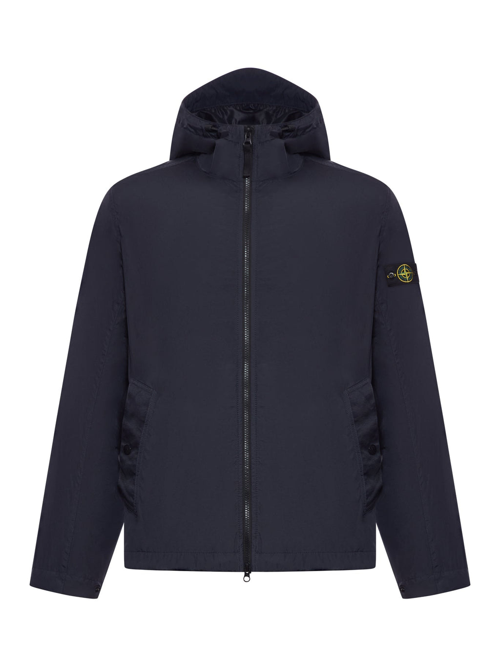 Technical Fabric Jacket With Compass Logo Stone island – Гарантія оригінальності – боковий вид