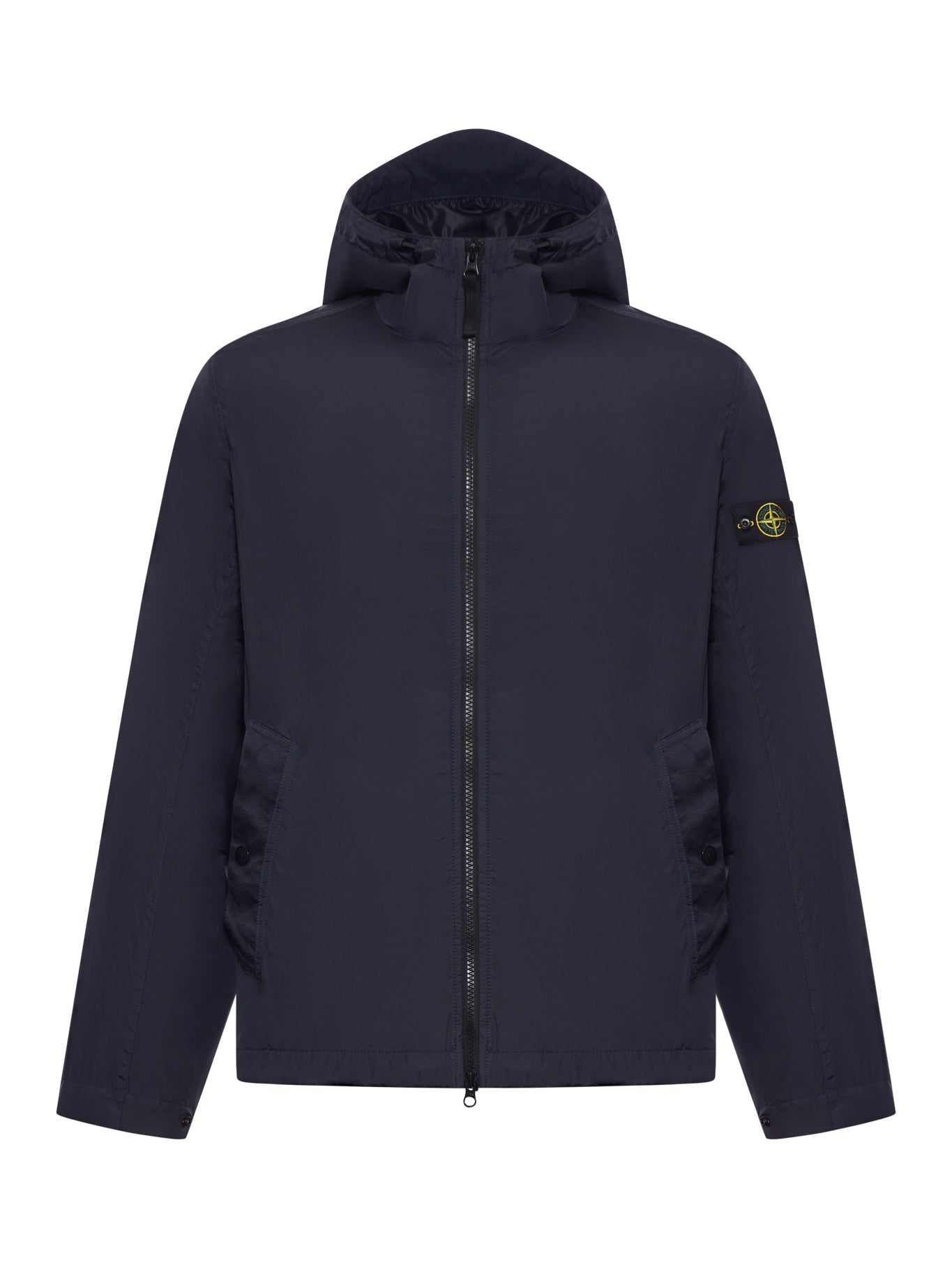 Technical Fabric Jacket With Compass Logo Stone island – Гарантія оригінальності – боковий вид