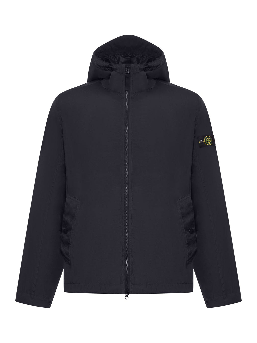 Technical Fabric Jacket With Compass Logo Stone island – Гарантія оригінальності – боковий вид