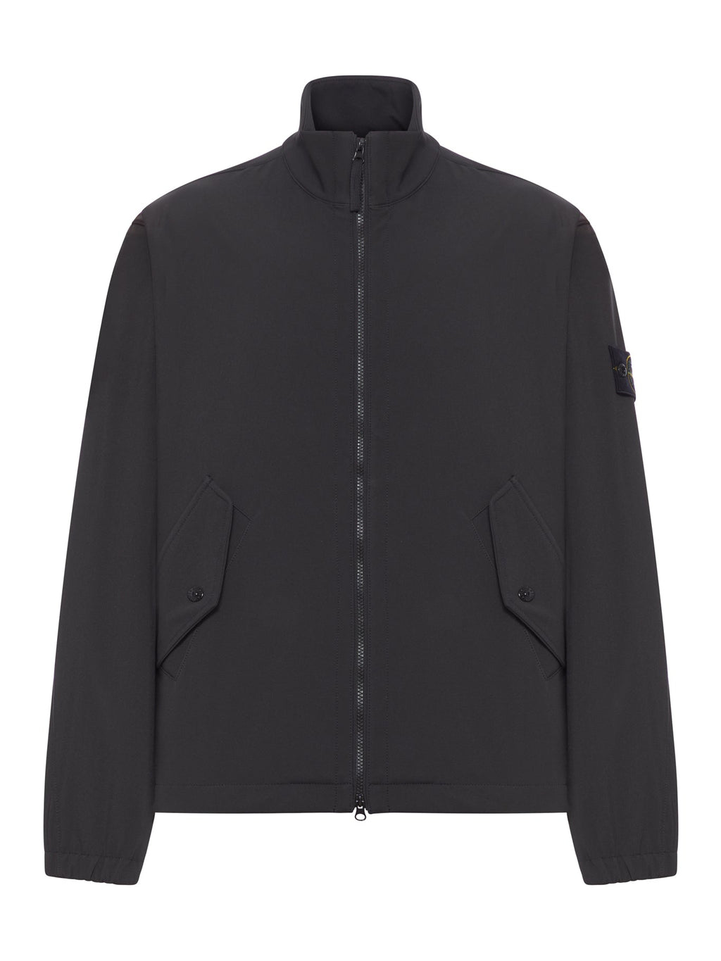 Jacket With Stiff Collar In Technical Material Stone island – Гарантія оригінальності – боковий вид