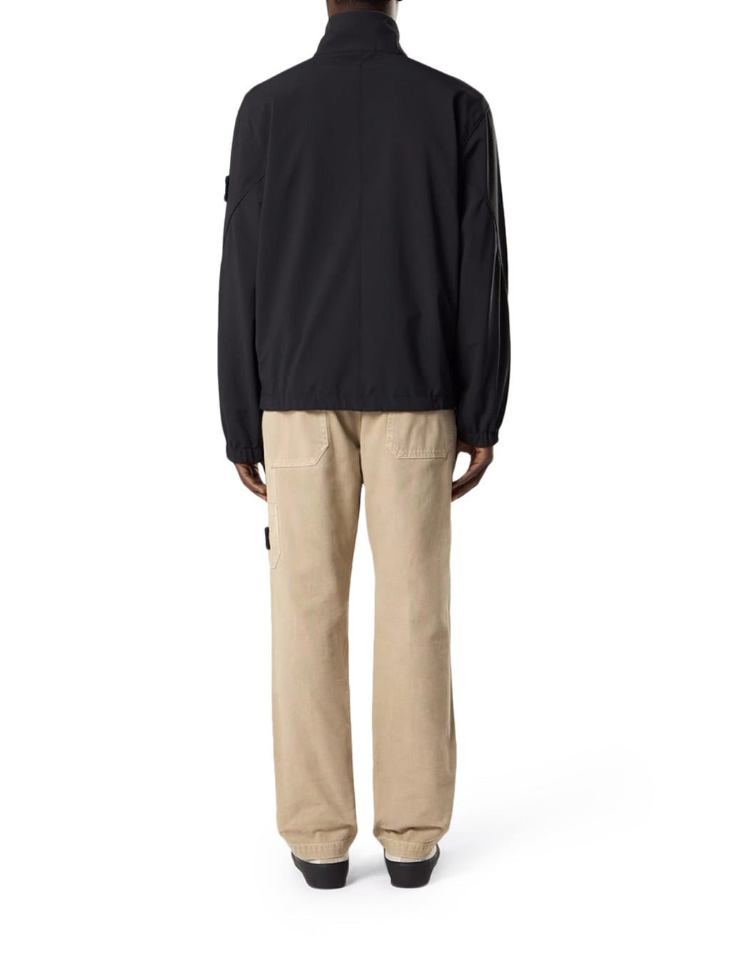 Jacket With Stiff Collar In Technical Material Stone island – Гарантія оригінальності – детальний вид