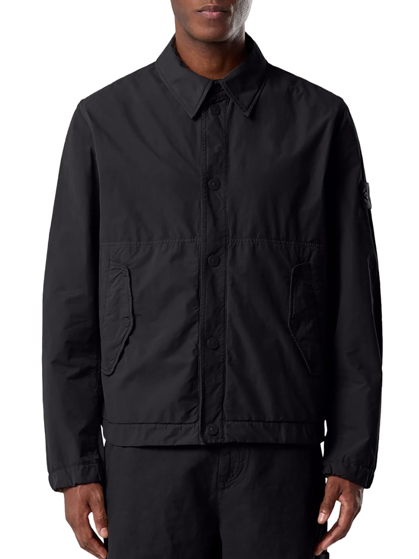 Оригінальна Outwear With Ghost Badge On The Sleeve Stone island – детальний вид