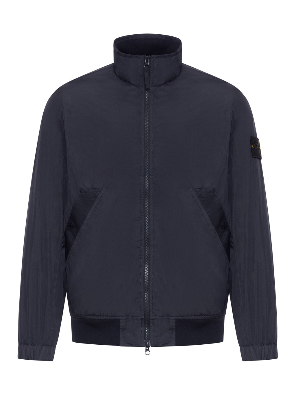 Technical Fabric Jacket With Compass Logo Stone island – Гарантія оригінальності – боковий вид