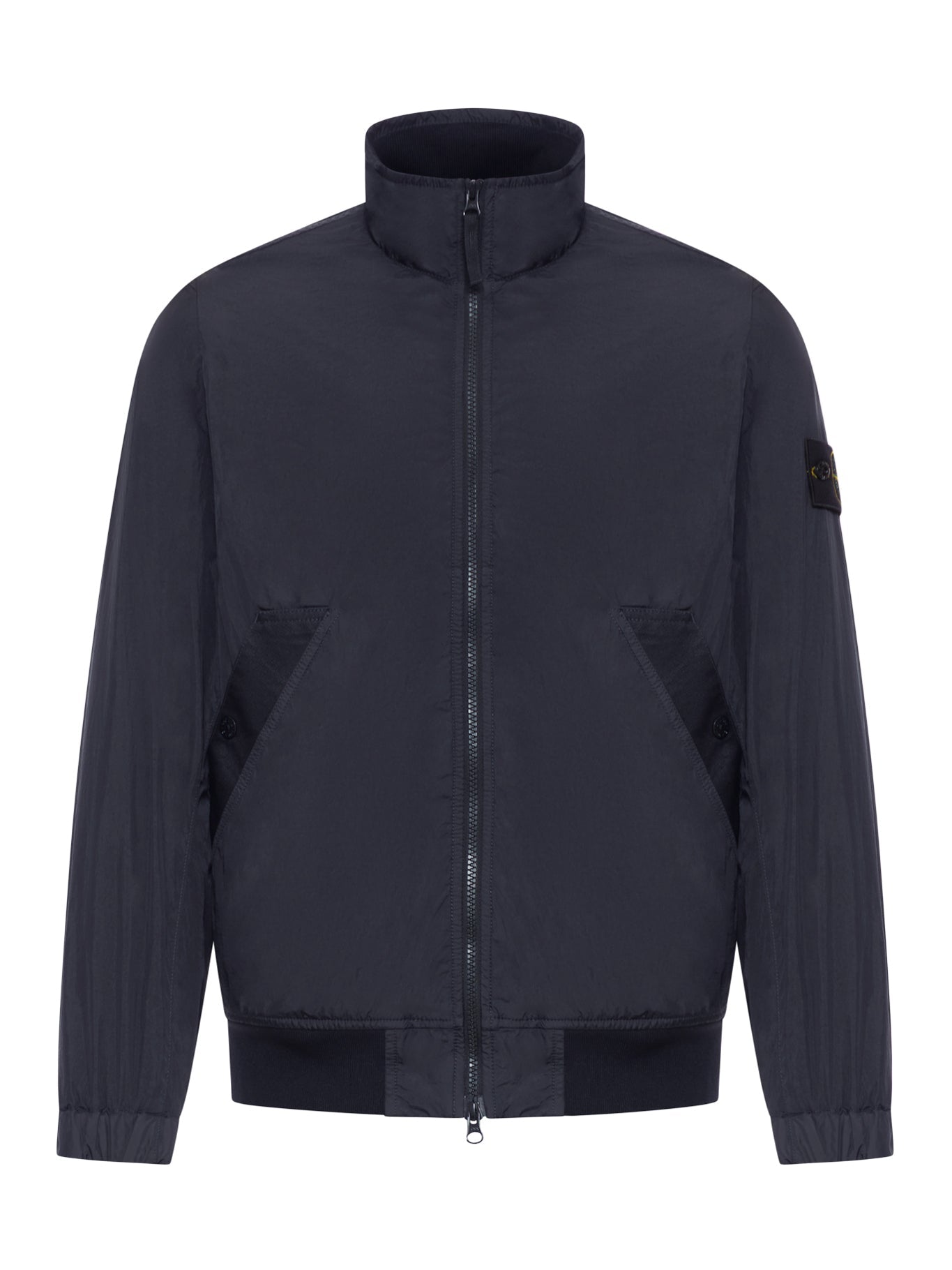 Technical Fabric Jacket With Compass Logo Stone island – Гарантія оригінальності – боковий вид