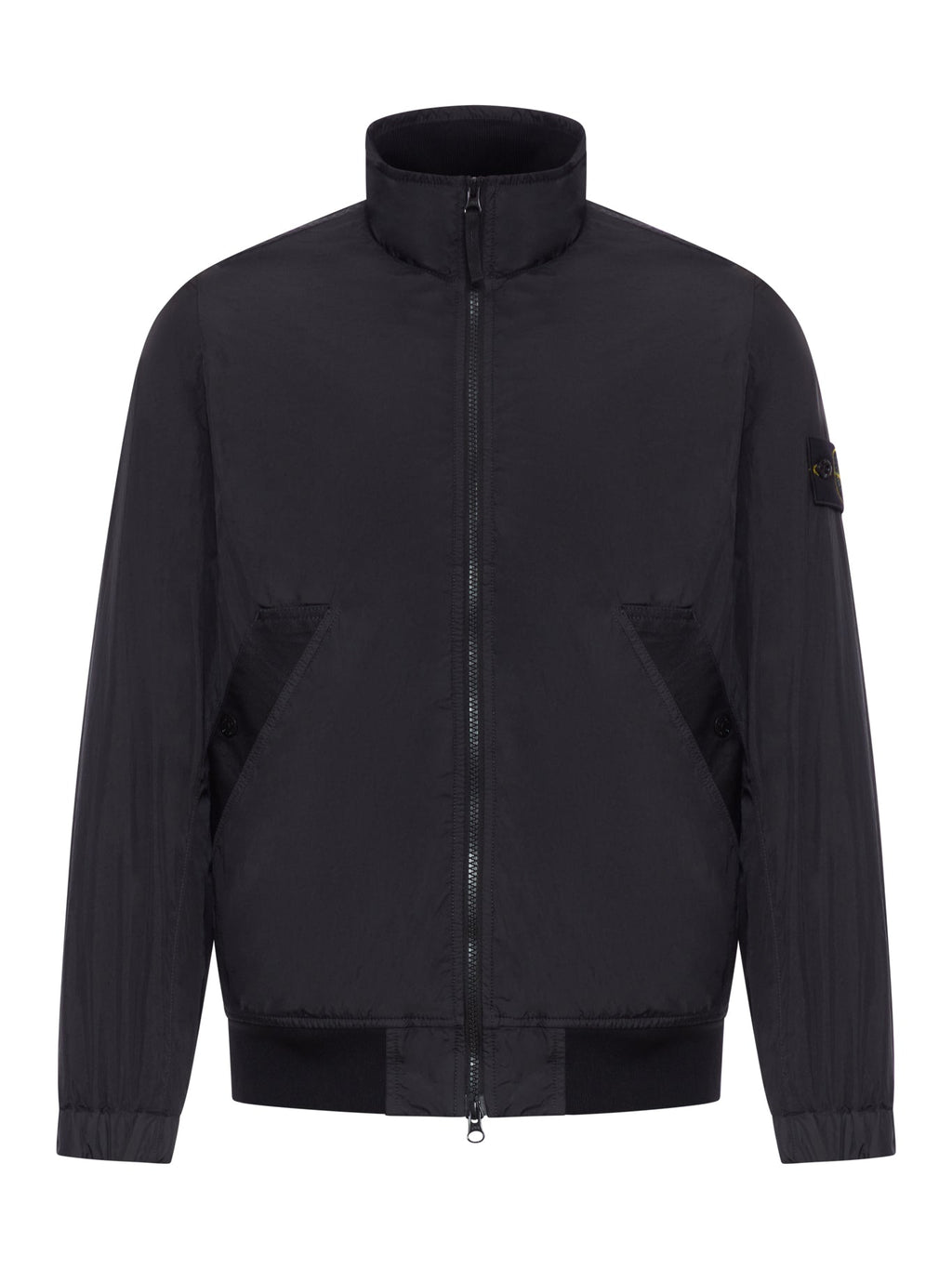 Technical Fabric Jacket With Compass Logo Stone island – Гарантія оригінальності – боковий вид