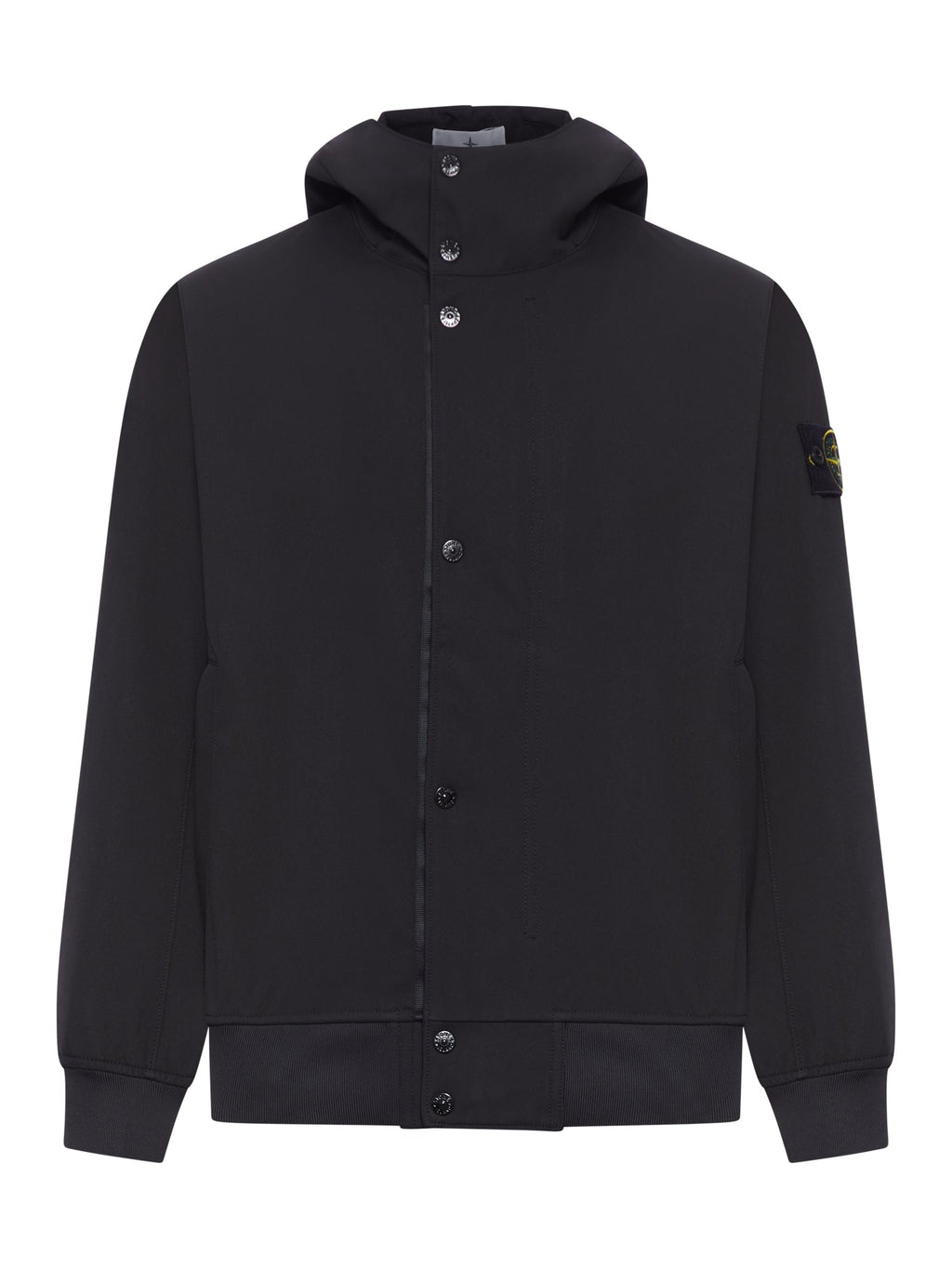 Technical Fabric Jacket With Compass Logo Stone island – Гарантія оригінальності – боковий вид