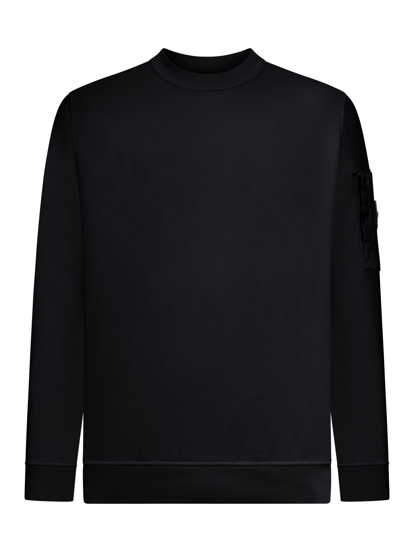 Оригінальна Regular Fit Crew Neck Sweatshirt With Seasonal Pocket Stone island – боковий вид
