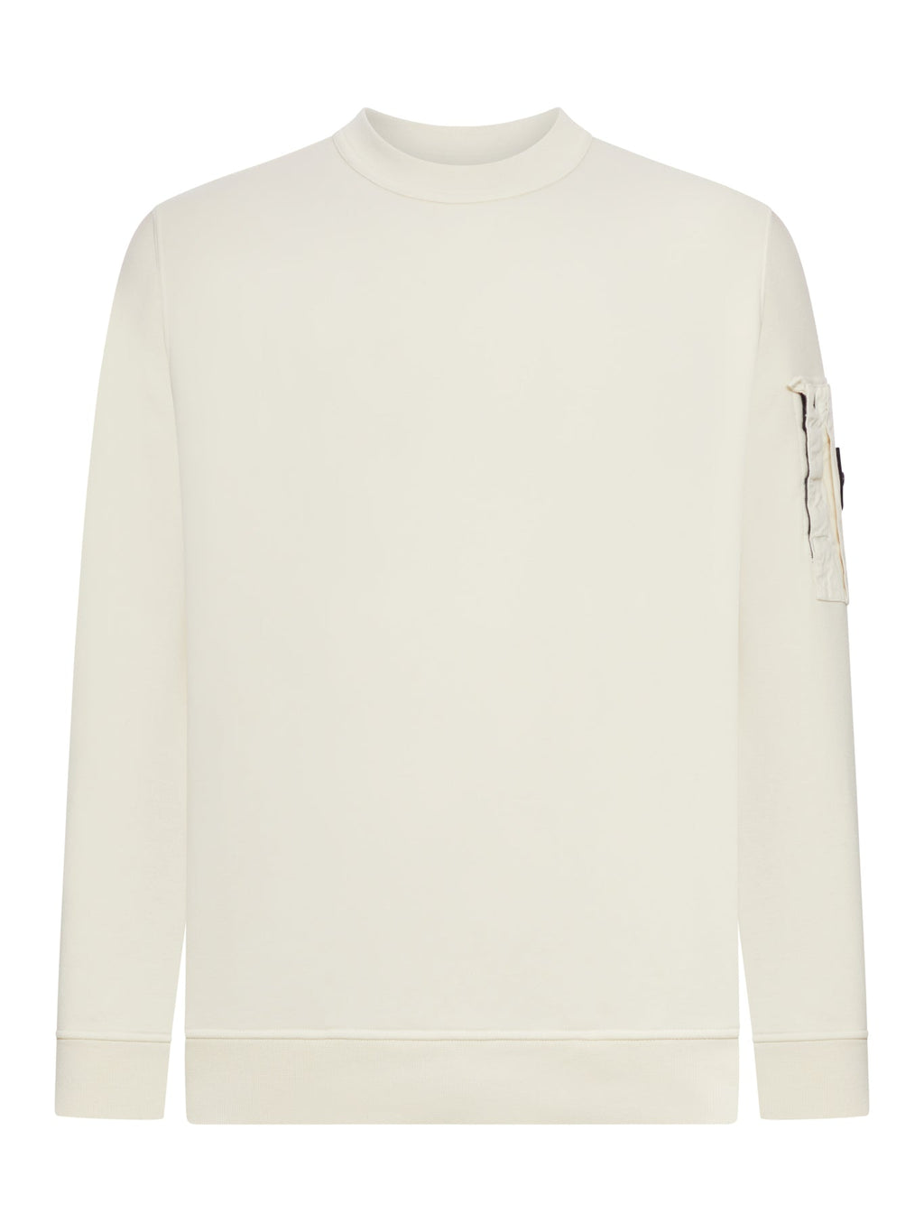 Оригінальна Regular Fit Crew Neck Sweatshirt With Seasonal Pocket Stone island – боковий вид