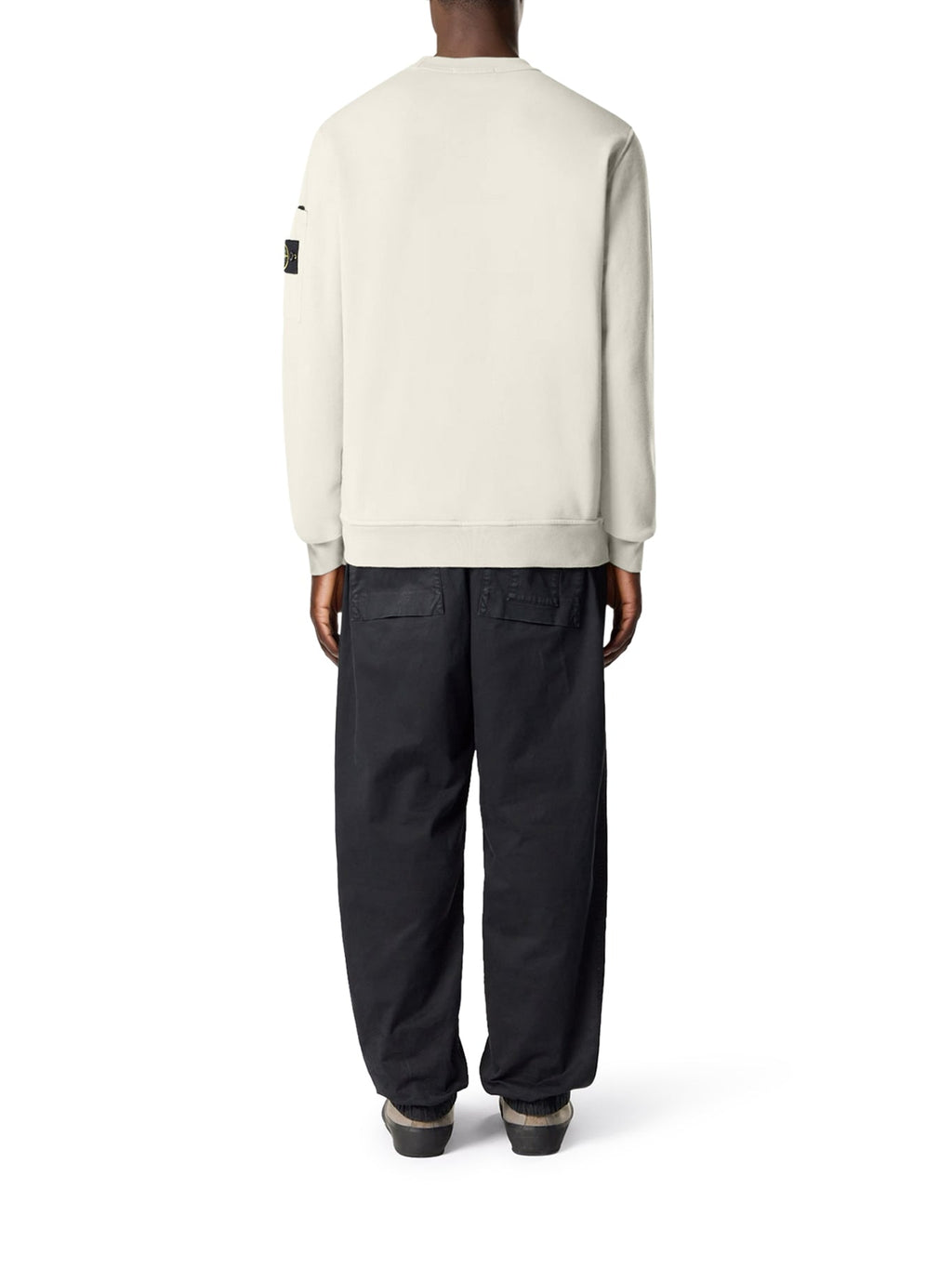 Оригінальна Regular Fit Crew Neck Sweatshirt With Seasonal Pocket Stone island – детальний вид
