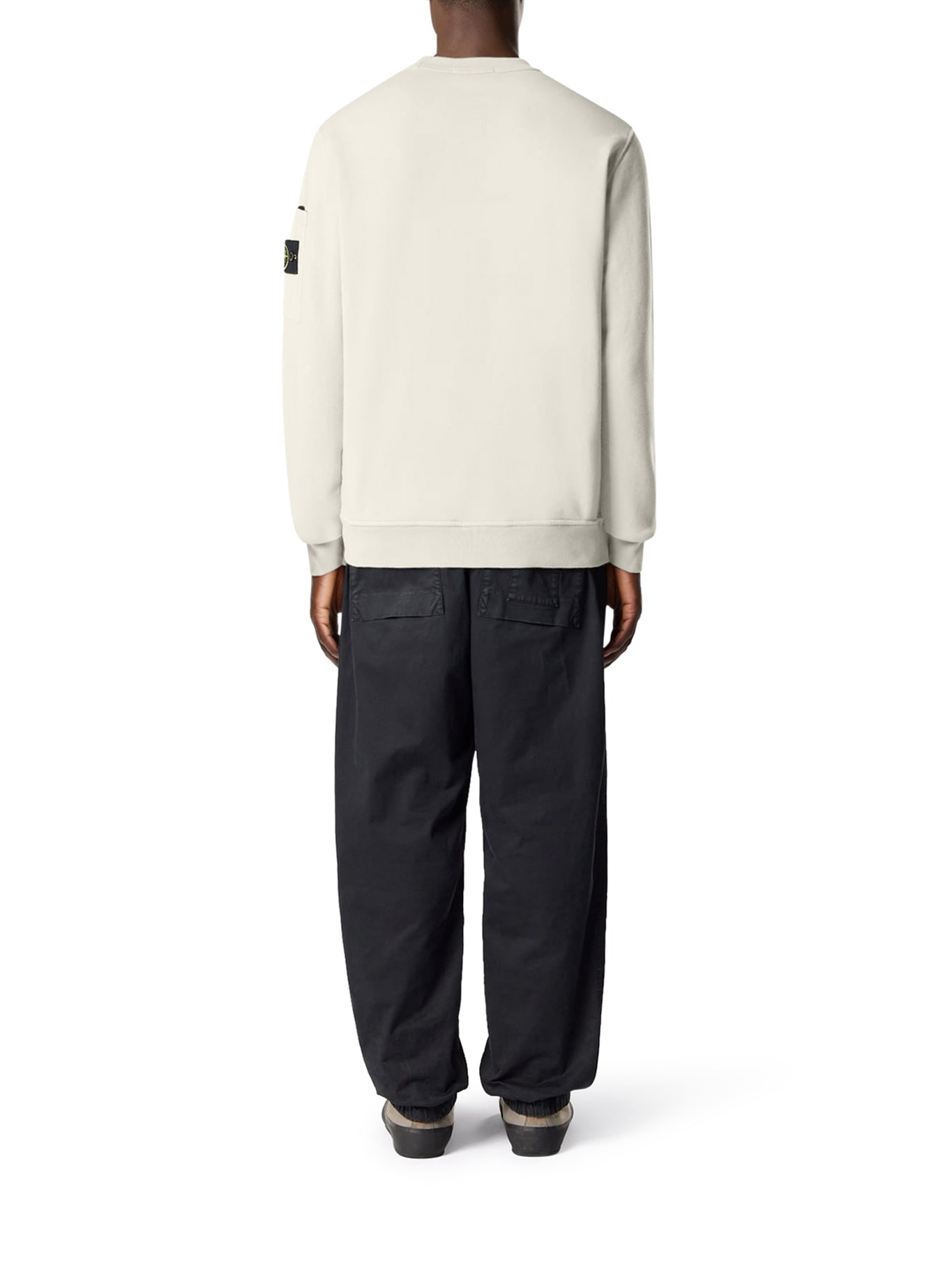 Оригінальна Regular Fit Crew Neck Sweatshirt With Seasonal Pocket Stone island – детальний вид