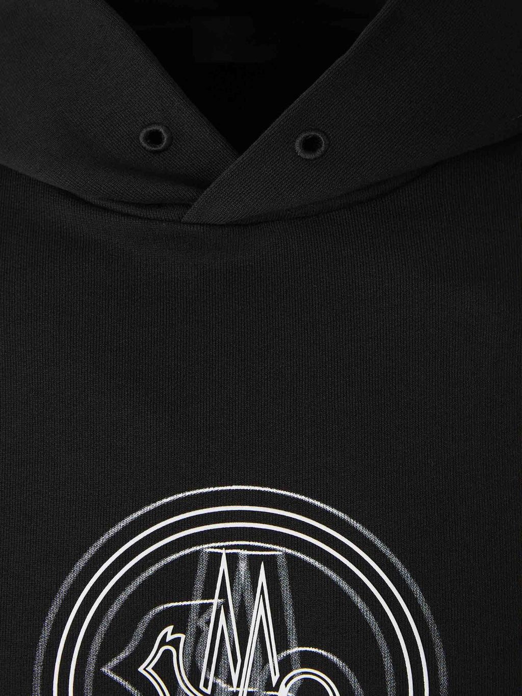 Logo Cotton Sweatshirt Moncler – Гарантія оригінальності – детальний вид