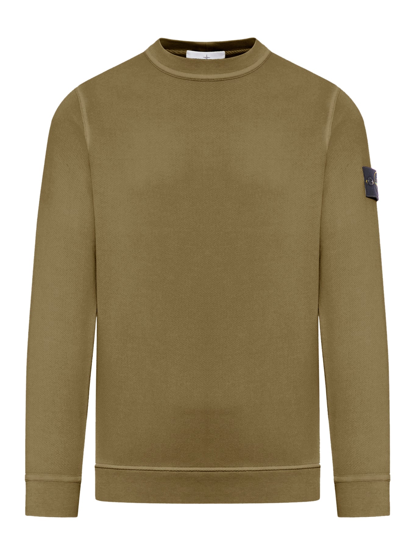 Оригінальна Crewneck Sweatshirt With Compass Logo Stone island – боковий вид