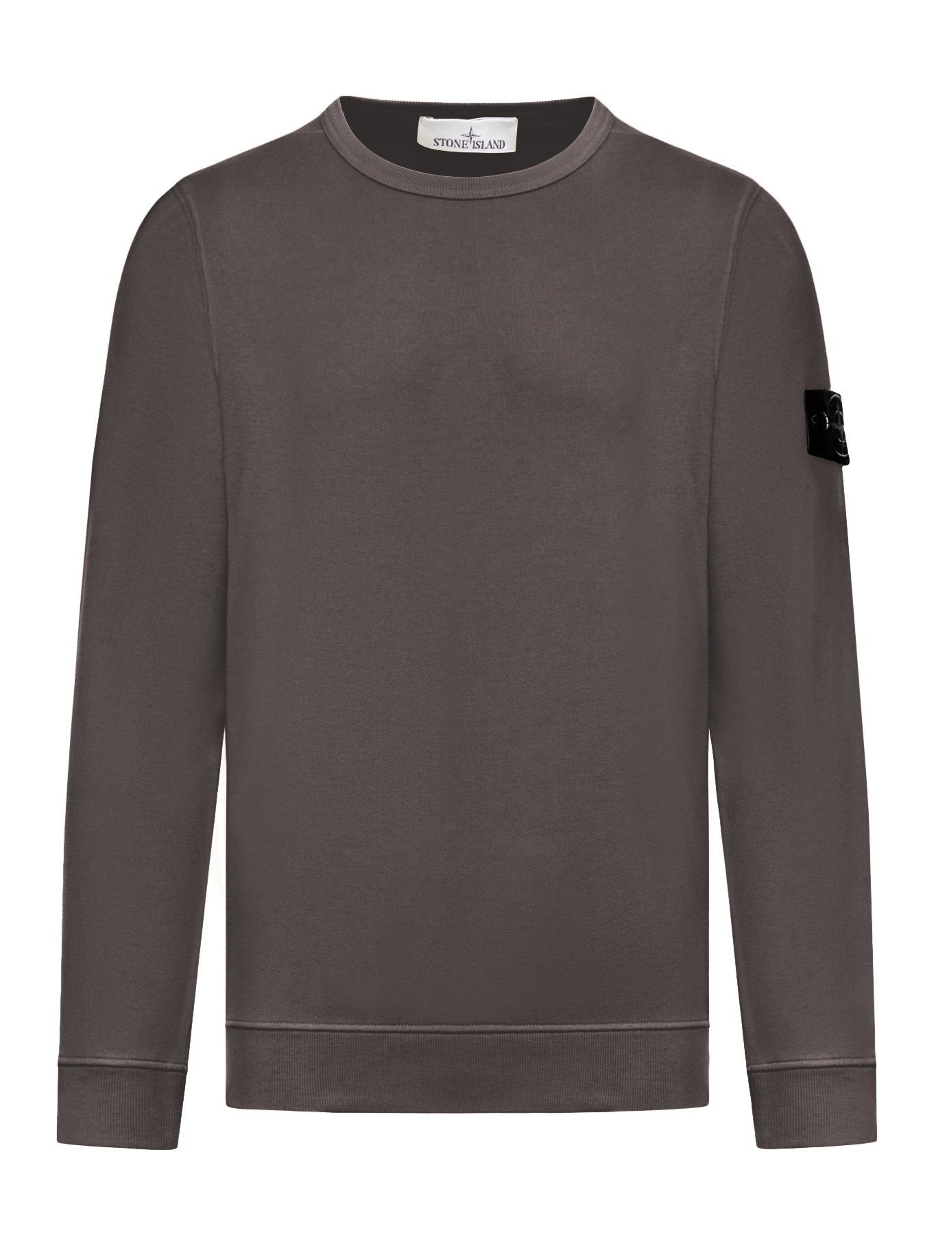 Оригінальна Crewneck Sweatshirt With Compass Logo Stone island – боковий вид