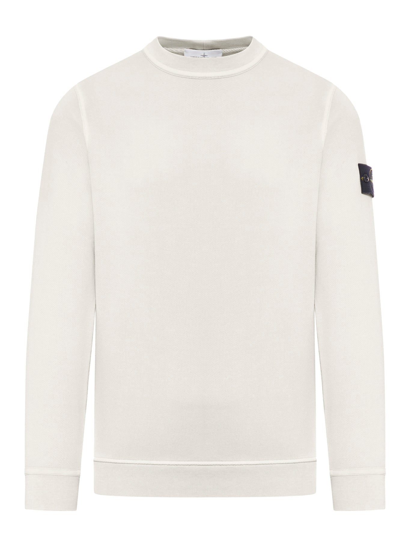 Оригінальна Crewneck Sweatshirt With Compass Logo Stone island – боковий вид