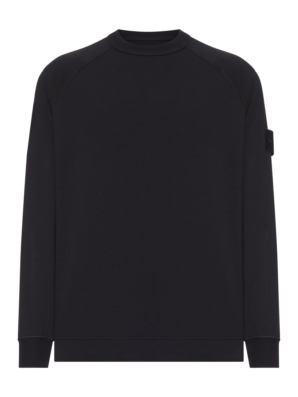 Compass Ghost Logo Crew Neck Sweatshirt Stone island оригінал – Купити в Україні – боковий вид