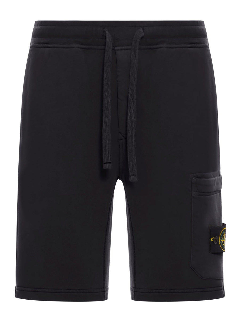 Оригінальна Sports Bermuda Shorts With Compass Applique Stone island – боковий вид