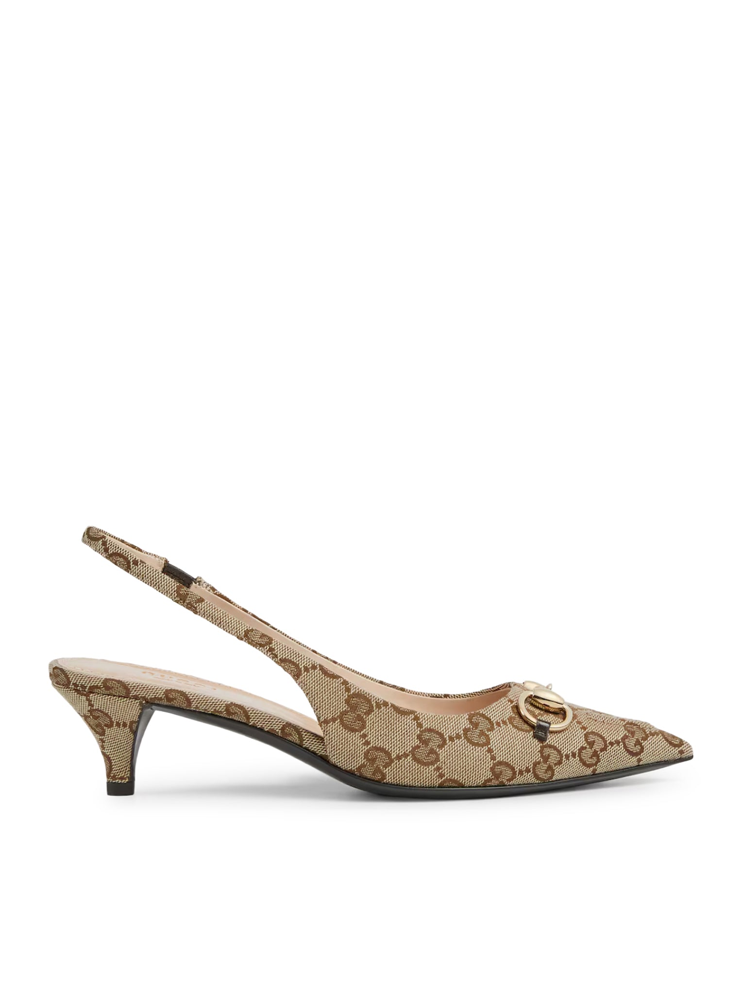 Slingback Collection With Horse Hook Gucci – Гарантія оригінальності – боковий вид